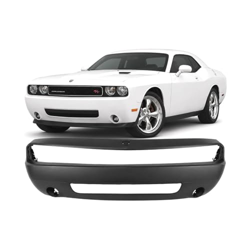 Image of FitParts Compatible with Dodge Challenger 2008-2010 Front Bumper Cover | Primed, SRT8, Ready to Paint, OEM 68043387AA, CH1000969