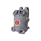 Enlace reforzado con tu perro: Diseñado con un enfoque ergonómico, esta mochila para perros te permite llevar a tu mascota de forma segura y mantener una movilidad natural. Promueve una interacción más estrecha y crea momentos durante actividades como paseos por la ciudad o caminatas rurales. La mochila para perros facilita una conexión reforzada entre usted y su compañero, haciendo que cada salida sea agradable y memorable, ya sea que explore las calles tiene