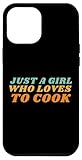 Photo Gallery custodia per iphone 14 plus just a girl who loves to cook camicia da donna, cooking girl Photo Gallery custodia per iphone 14 plus just a girl who loves to cook camicia da donna, cooking girl