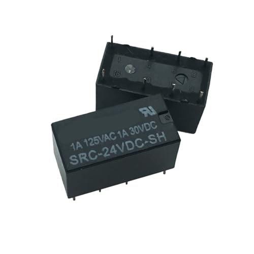 Relais de signal SRC-24VDC-SH 8 broches lot de 10 pour circuits électroniques