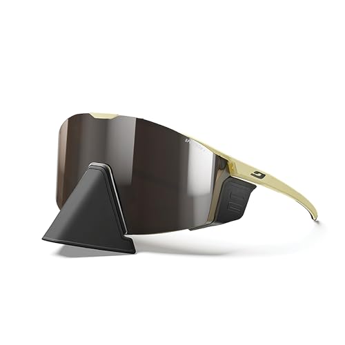 Julbo Edge Cover Mountain Sunglasses for Men & Women w/Removable Nose, Side Shields for Hiking, Snow - 100% UV Protection