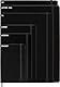 Moleskine Tageskalender 2025-2026, 18-Monats-Tagesplaner mit Hartem Einband und Gummiband, Großformat 13 x 21 cm, Schwarz