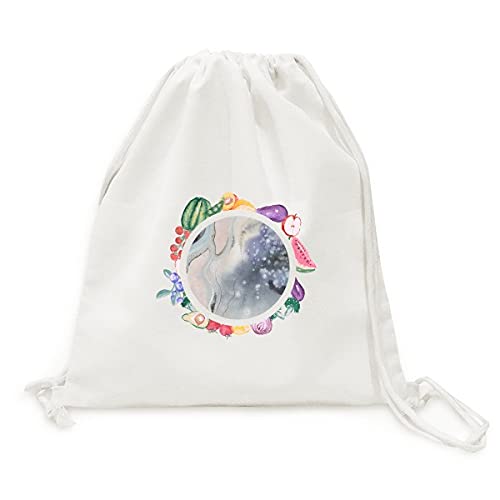 Sac en tissu pliable pour fruits et légumes idéal pour le marché chic
