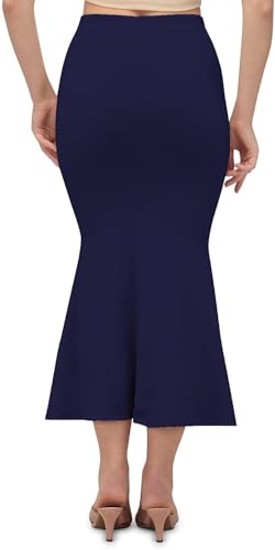 Image of Women's Perfect Curvy Look Saree Shapewear (Fish Baby Pink 2XL S90)