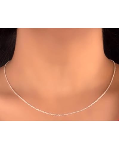 Chaîne en argent sterling 925 Mtrolls : bijoux d'exception de petite taille au raffinement épuré - 3