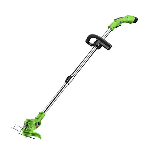 Schnurloser Lithium-Batterie-Rasentrimmer, Spulentrimmer mit einer Länge von 48 Zoll mit Klinge und Ladegerät, Hausgarten-Dekorationswerkzeug für das