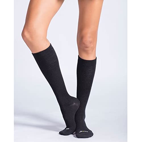 Image of ja vie Women & Men Comfy 75% Merino Wool Compression Socks 15-20mmHg Extra Soft