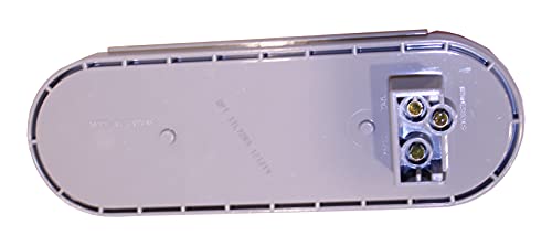 Optronics 6" Oval Grommet Mount 10 Super Diode Led Light, Red, Stop/Turn/Tail, Heavy Duty Water Proof #TOP4