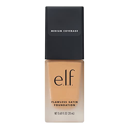 E.l.f. Flawless Finish Foundation | Lightweight, Medium Coverage & Semi-Matte | Nude | 0.68 Fl Oz (20Ml) (Packaging May Vary) #TOP4