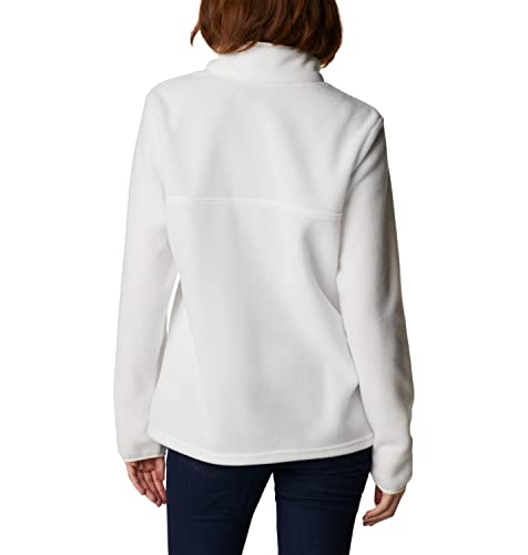 Image of Columbia Womens Benton Springs Half Snap II Pull Over Fleece Jacket, Dark Stone /Canoe /Vintage Blue, 3X
