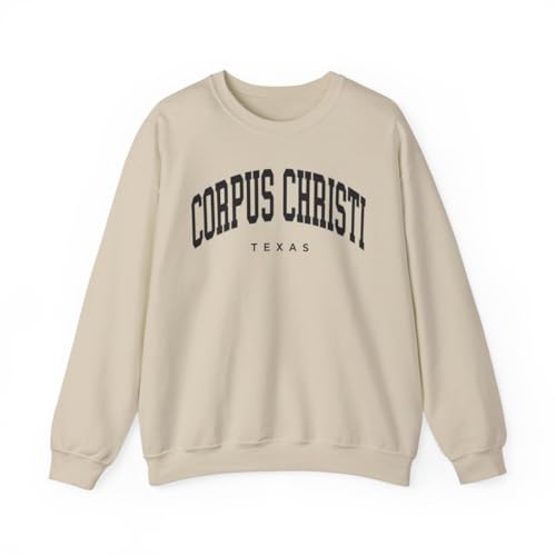 Corpus Christi Texas Adult Unisex Crewneck Sweatshirt