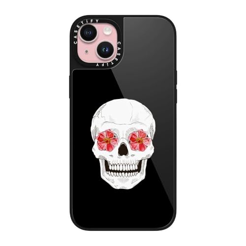 Coque iPhone 15 Plus antichoc CASETiFY Glaze noire compatible chargeur Magsafe sans fil