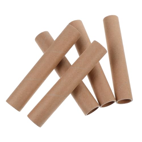 Housoutil Versatile Packaging Paper Tube 5pcs Round Cardboard Tube Mailers Sophisticated and Protective Shipping