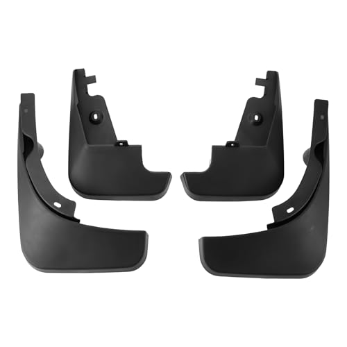 Image of X AUTOHAUX 1set Front and Rear Mud Flaps Splash Guards Mud Guards for Audi Q5 2009-2016 W /Mount Accessories
