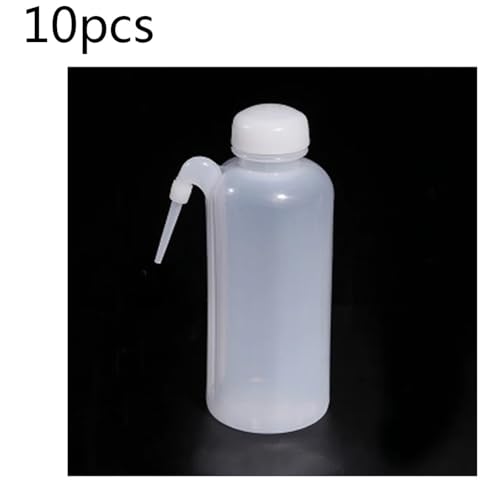 Flacons transparents de laboratoire 500 ml pour mélanges faciles