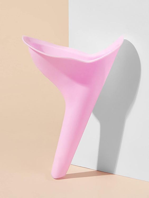 Tinkle Reusable Portable Stand & Pee Female Urination Funnel Device for Women, Leak-Proof & Zero Spillage, Public Toilets, Pregnant Women, Joint Pain Patients, Travel & Outdoor 1 Pcs
