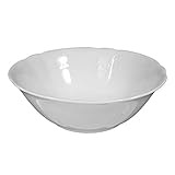  Salats rund 25 cm SALZBURG WEISS UNI 3 Seltmann**2 (2 Stück)