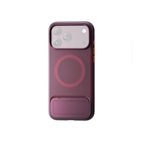 SmallRig CS-S1 iPhone 18 Pro / 17 Pro用スタンド付きスマホケース（ダークチェリー）- 6587