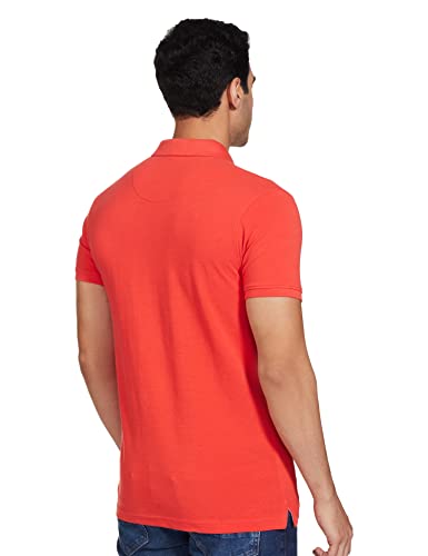 Image of Spykar Men's Cotton Solid Slim Fit T-Shirt