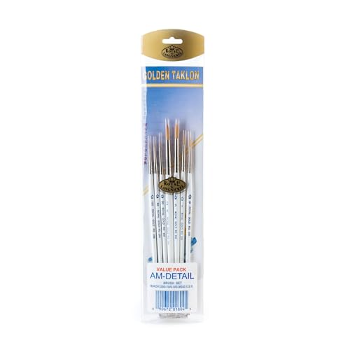 Royal Gold Royal & Langnickel Detail Artist Brush Set, 7pc