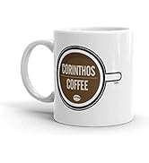 ABC General Hospital Corinthos Coffee Logo White Mug - 15 oz