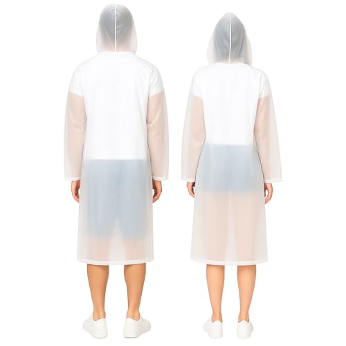 Kit 2 Capas De Chuva Reforçada EVA Adulto Unissex Para Show Evento