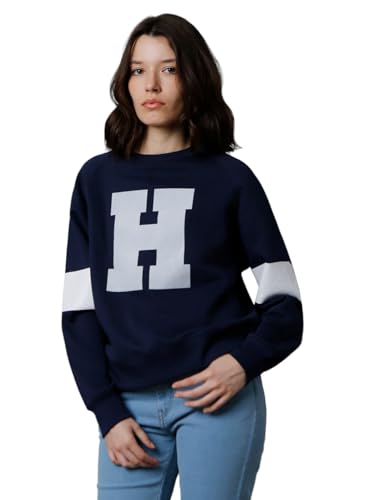 Image of HIGH STAR Women's Cotton Round Neck Sweatshirt