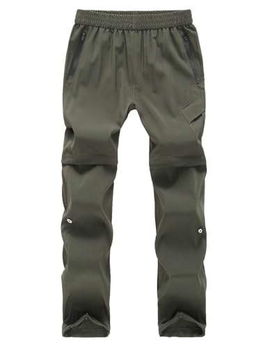 Echinodon Kinder 2-in-1-Outdoorhose Sommer Zipp Off Hose Dünn...