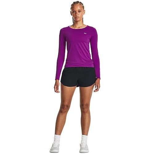 Image of Under Armour Women's Polyester Solid HG Armour Long Sleeve | 1328966-001