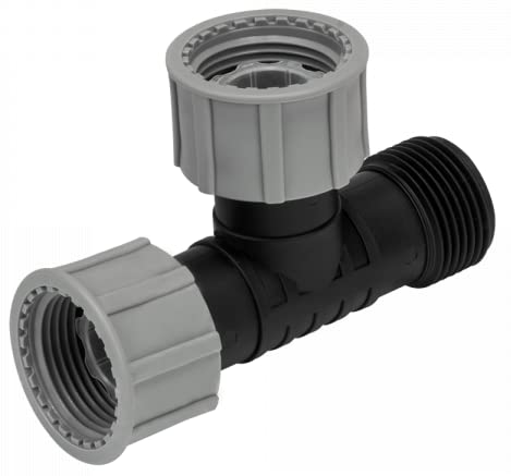 1" bsp Swivel Elbow,tee or Straight for Irrigation manifolds and in confined Spaces (TEE-Male-Female-Female) โ image 1