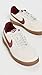 Nike Women's Field General Sneakers, Lt Bone/Dark Red/Gum Dark Brown, 9.5 Medium US