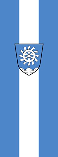 Drapeau Oberau drapeau portrait 400x150cm pavillon vertical de 6m² - 2