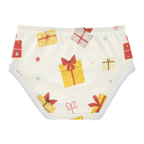 Daily Wear Girls' Panties Organic Underpants for Toddler Girls Pattern in Sizes 2T,3T, 4T, 5T, 6Y and 8Y2