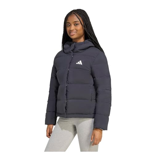adidas Women's Helionic Climawarm Daunenjacke mit Kapuze Black L