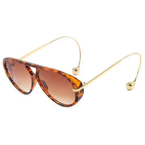 Lunettes de soleil vintage contre l'éblouissement format oversize femme
