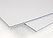 T-SIGN Corrugated Plastic Sheets Coroplast Sign Blank Board, 24 x36 Inches 3/16 Inches Thick for A-Frame Replacement Poster Sheets, White Blanks Sign (Pack of 2)