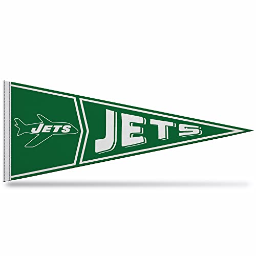 Image of Rico Industries NFL Retro - Alt 12 inch x 30 inch Felt Wall Decor Pennant - Great for Home /Bed Room /Man Cave Decor