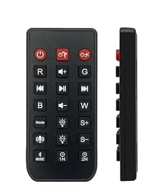 Muvxeznli Replacement Remote Control Compatible with Rossetta Galaxy Star Projector-RT009 for Bedroom,LED Night Light Aurora Projector,Northern Galaxy Light Aurora Projector