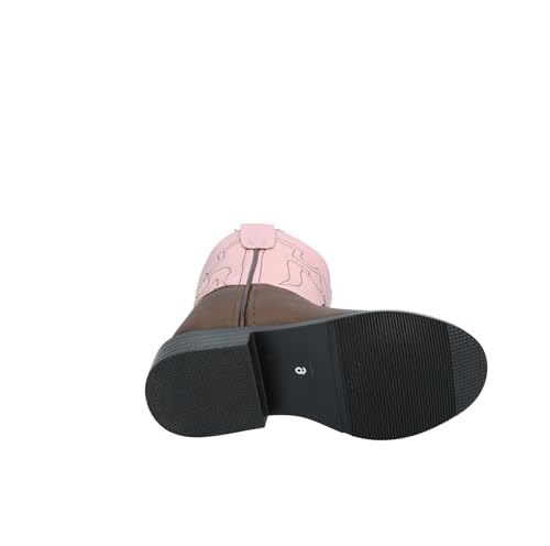 Smoky+Mountain+Toddler+Girls+Monterey+Boots+Brown%2fPink%2c+8M4