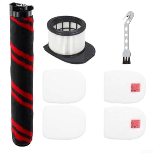 Kit de filtro de repuesto para aspiradora Shark compatible con modelos IZ862H IZ562H UZ565H IZ540H IZ840 IZ800 Pro inalámbrico con múltiples filtros y cepillo de limpieza para mantenimiento