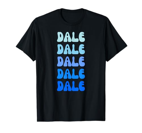 Dale Name Minimalist Design T-Shirt