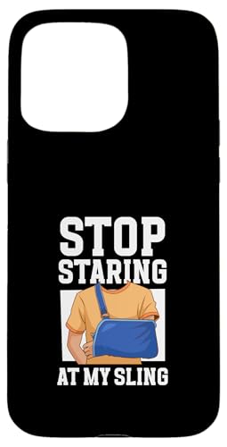 Dejar de mirar - Brazalete Carcasa para iPhone 15 Pro Max