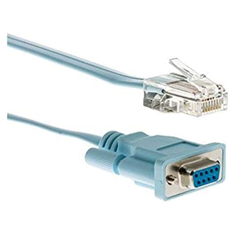 Cable de Consola RJ-45 a DB9F de Cisco Cover