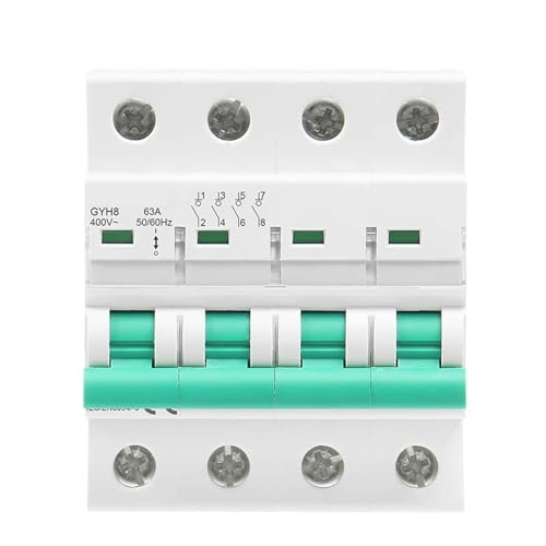 Interrupteur-sectionneur triphasé GYH8 4P 100A sectionneur tableau 400V - 4
