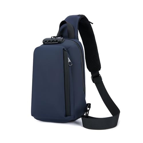 Bolso cruzado de gran capacidad con diseño funcional de viento táctico para hombro