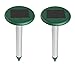 Produktbild Solar Schädlingsbekämpfer,Ultrasonic Solar Maulwurfschreck, IP65 Wasserdicht,Wühlmausschreck,Mole Repellent, Mäuse, Ratten usw(ABS+Aluminum Alloy, Green)