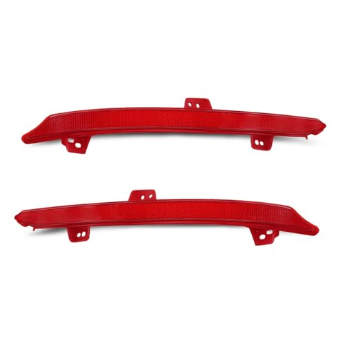 Image of Nakkaa Rear Bumper Reflector Compatible with Accord 2018-2022 | 33555TVAA01 HO1184113 33505TVAA01 HO1185113 2PCS Left & Right Side