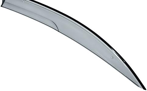 WellVisors Window Visors Wind Deflectors Compatible with Mitsubishi 2008-2017 Lancer Evolution X EVO-X Sedan Aerodyn Series Rain Guards 3-847MI006
