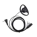 * Enevalación de auriculares de tipo D colgando sobre su oreja, fácil y cómodo.