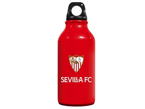 CyP Brands- Sevilla FC, Botella, Botella de Agua, Bidón, Cantimplora, Color Rojo, Producto Oficial